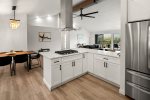 Brand new stainless steel appliances